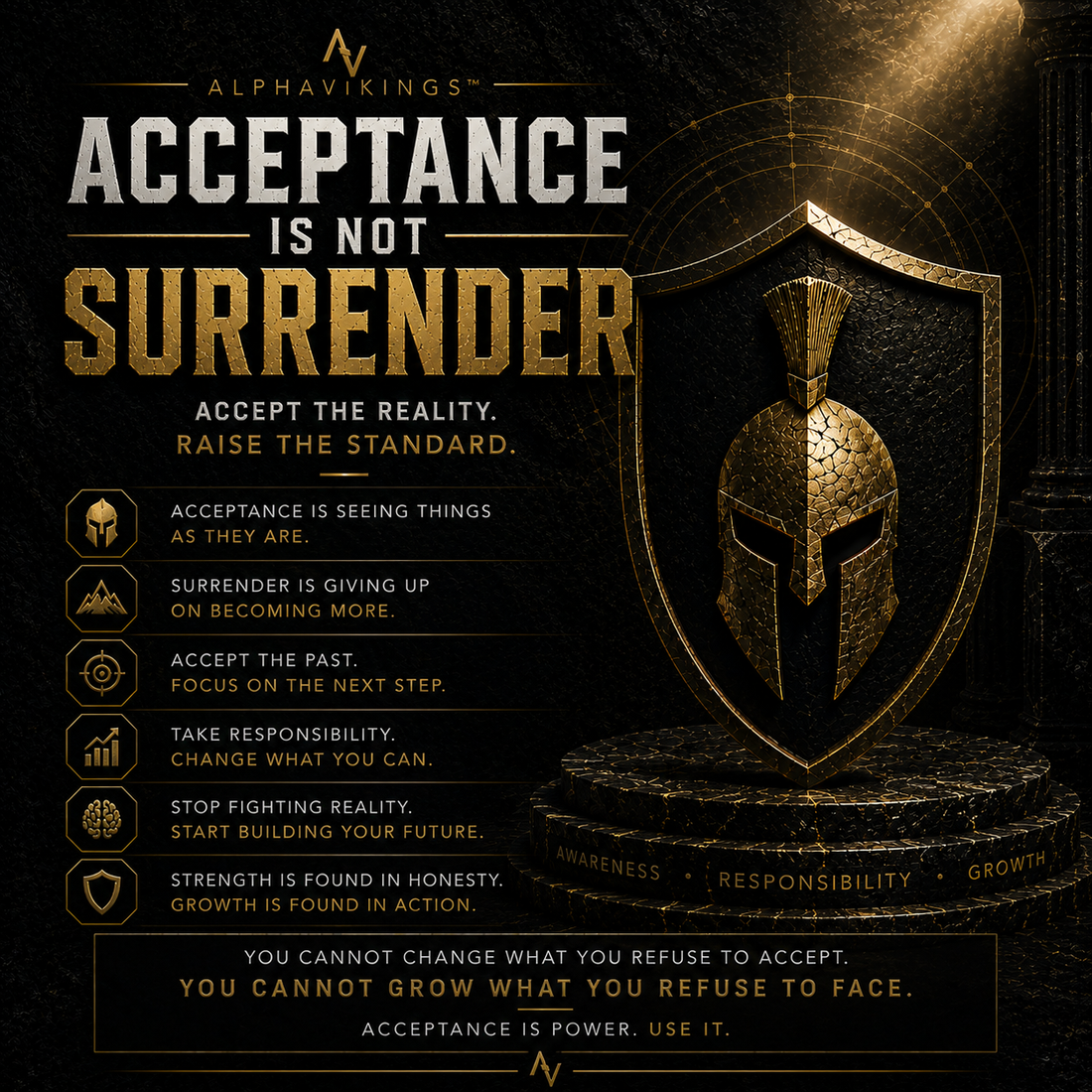 Acceptance Is Not Surrender