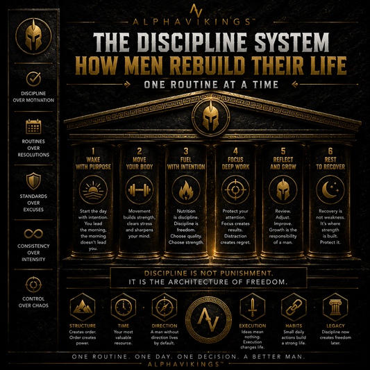 The Discipline System: How Men Rebuild Their Life One Routine at a Time