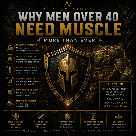 Why Men Over 40 Need Muscle More Than Ever